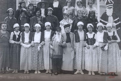 Photo de classe 7ème année 1933