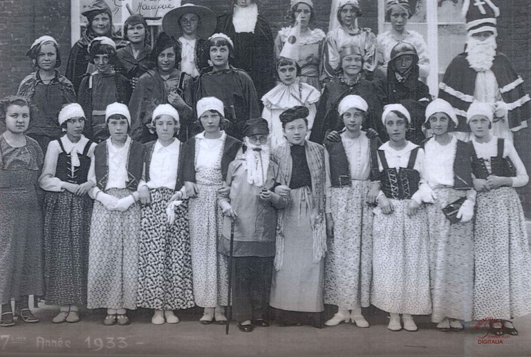 Photo de classe 7ème année 1933