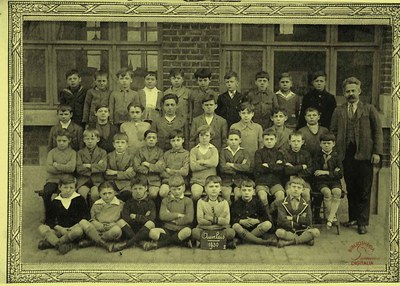 Auvelais : école communale, classe de M. YERNAUX