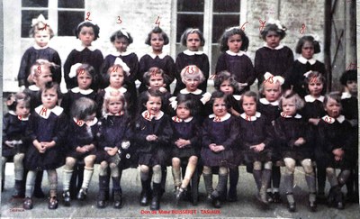 Auvelais : école des sœurs de la Providence de la rue du Pont-à-Biesmes