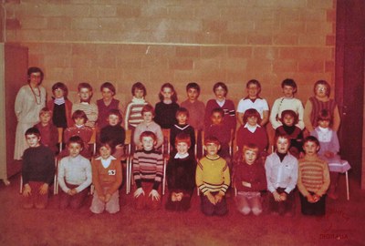 Auvelais : l'école Saint-François photo de classe
