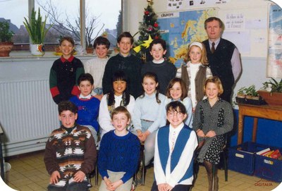 Keumiée : école communale. Classe de 6ème primaire