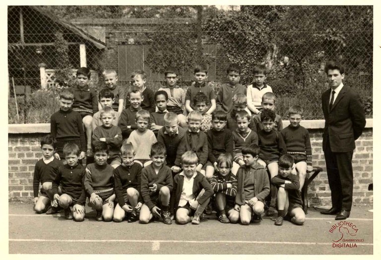 Moignelée : 1ère année. Classe de M. DEMOULIN