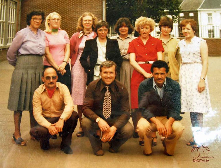 Moignelée : école communale. Les enseignants