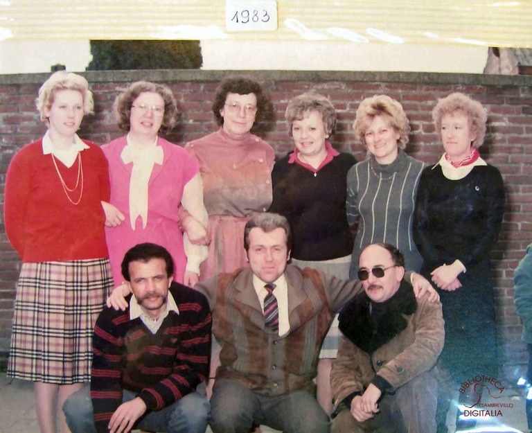 Moignelée : école communale. Les enseignants