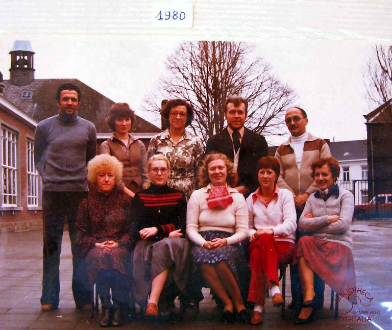 Moignelée : école communale. Les enseignants