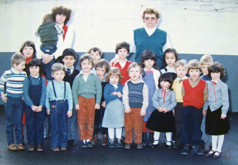 Moignelée : école communale  photo de classe