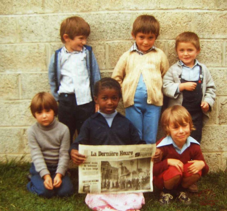 Moignelée : école communale  photo de classe