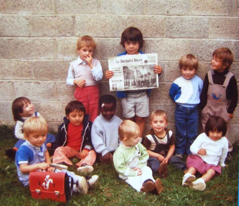 Moignelée : école communale  photo de classe