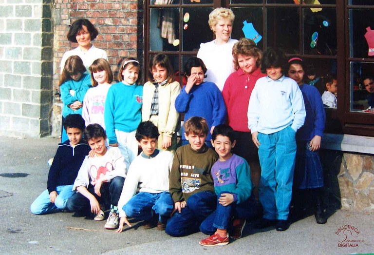 Moignelée : école communale  photo de classe