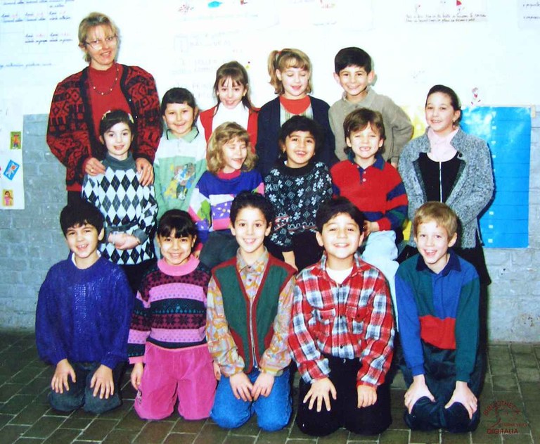 Moignelée : école communale  photo de classe