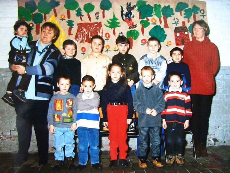 Moignelée : école communale  photo de classe