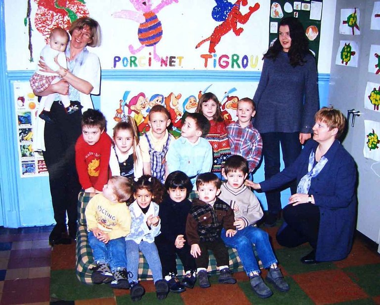 Moignelée : école communale  photo de classe