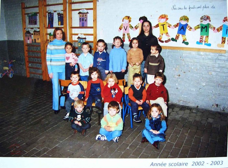 Moignelée : école communale  photo de classe