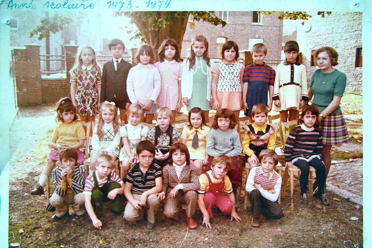 Moignelée : école communale  photo de classe