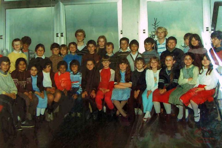 Moignelée : école communale  photo de classe
