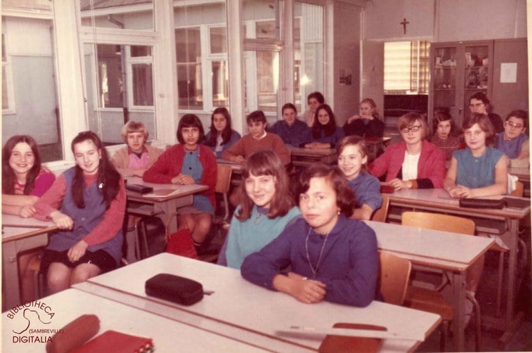 Tamines : Lycée, photo de classe