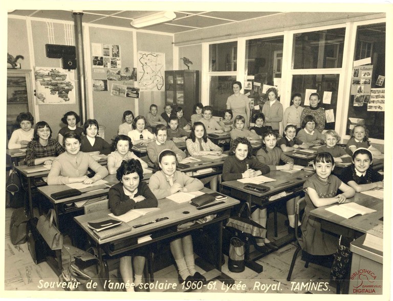 Tamines : Lycée Royal. Classe de Mme VAN HESPEN Irène