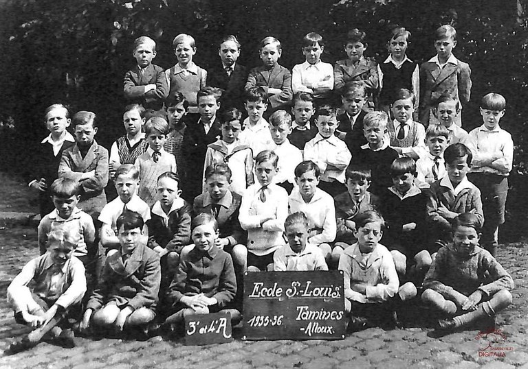 Tamines : Ecole Saint-Louis. 3ème et 4ème A