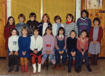 Tamines : école Saint Louis, Sainte Marie (aux Alloux). Classe de 3ème année