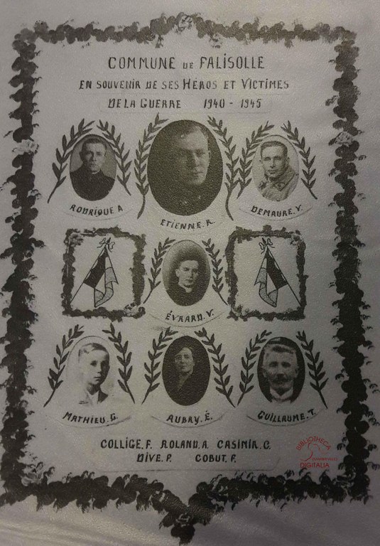 Commune de Falisolle en souvenir des ses héros et victimes de la guerre 1940-1945