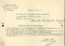 Annonce de l'attribution de la Médaille Commémorative de la guerre 40/45 à Jean MASCAUX
