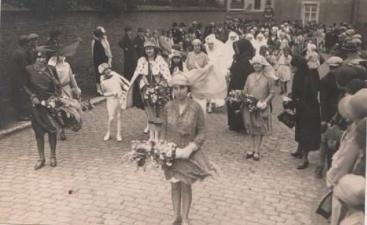 Tamines : fête du centenaire de la Belgique