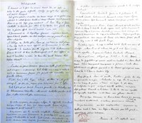 Note confidentielle relative à l'élaboration de la liste des soldats français morts dans la Province de Namur, daté du 1er septembre 1916
