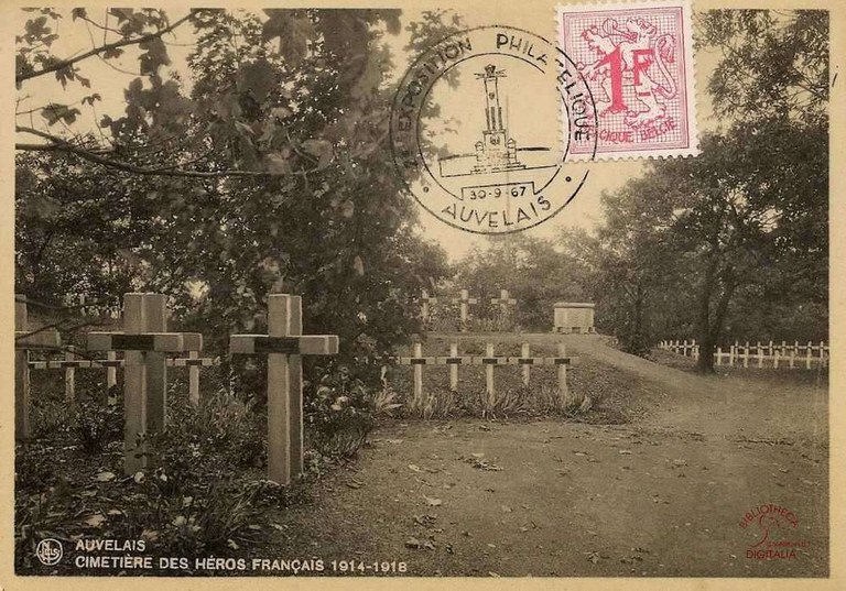 Auvelais Cimetière des héros français 1914-1918