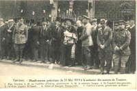 Manifestation patriotique du 25 mai 1919 à la mémoire des martyrs de Tamines