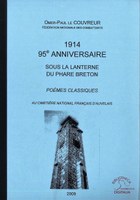 1914. 95e anniversaire sous le phare Breton. Poèmes classiques au cimetière national français d'Auvelais