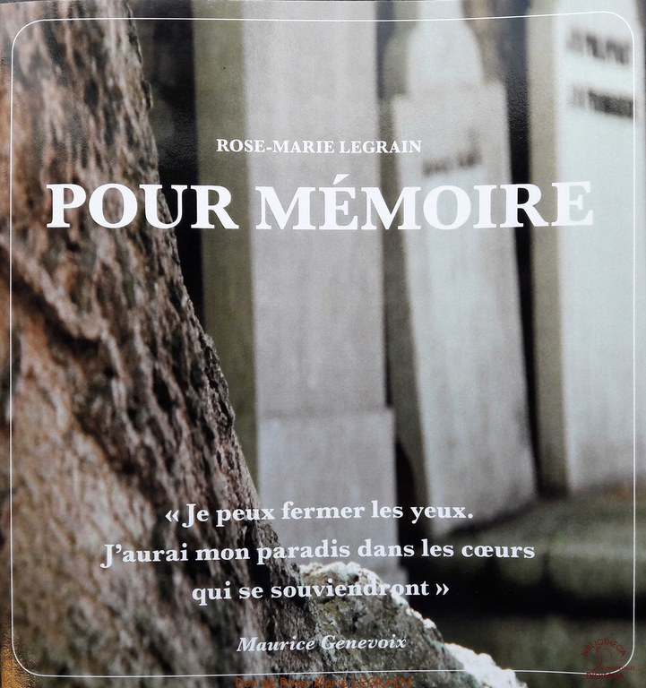 Pour Mémoire.