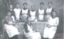 Femmes travaillant au Restaurant économique d'Auvelais