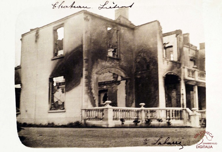 Les ruines du château LIESENS