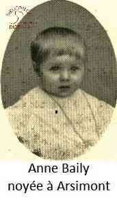 Arsimont : Anne BAILY