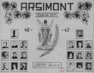 Arsimont : n'oublions jamais 1940 -1945