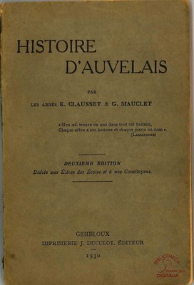 CLAUSSET, Edouard et MAUCLET, Gustave (Abbés)