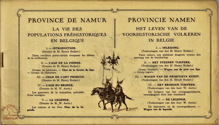 Grand Cortège Historique Interprovincial. Programme officiel