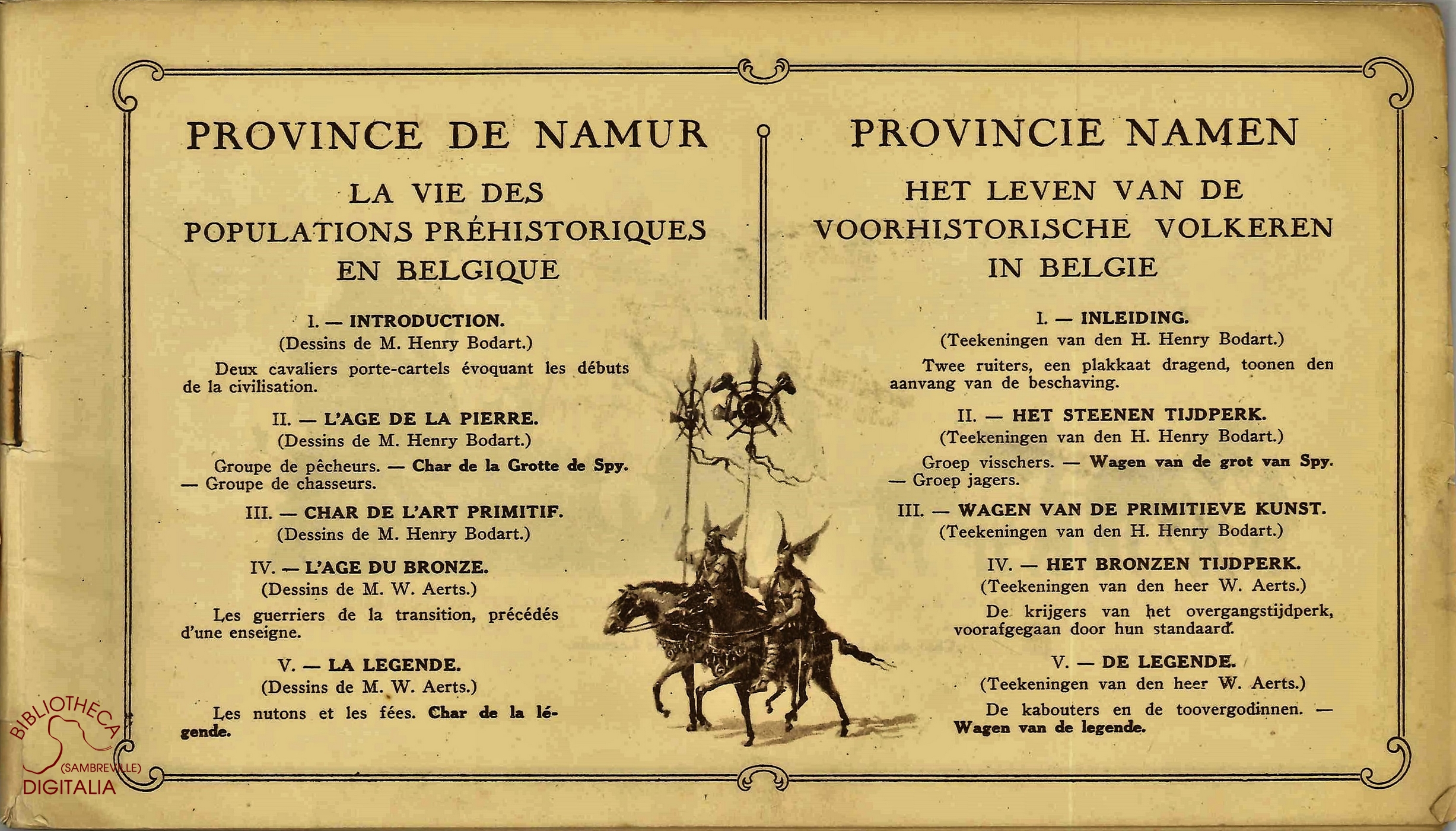 Grand Cortège Historique Interprovincial. Programme officiel