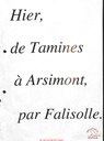 Hier de Tamines à Arsimont par Falisolle