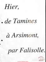 Hier de Tamines à Arsimont par Falisolle