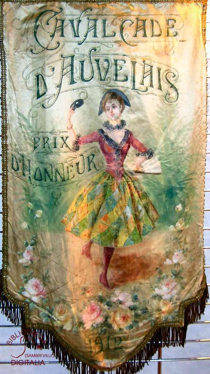 Bannière "Cavalcade d'Auvelais" Premier prix d'honneur