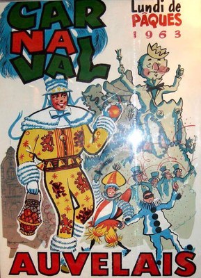 Cavalcade d'Auvelais Affiche de 1963