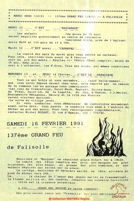 Falisolle 137ème Grand Feu