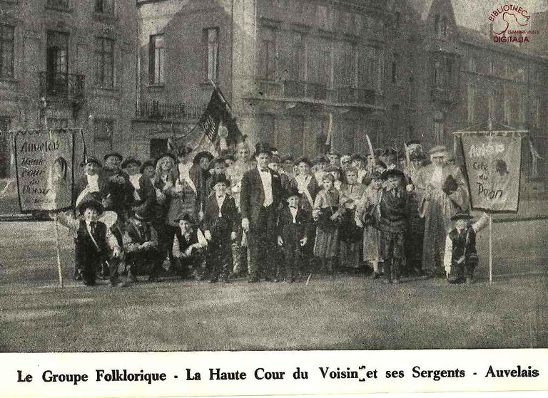 La Haute Cour du Voisin et ses sergents à Auvelais