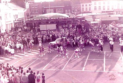 Défilé de majorettes