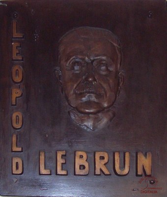 Plaque au nom de Léopold LEBRUN