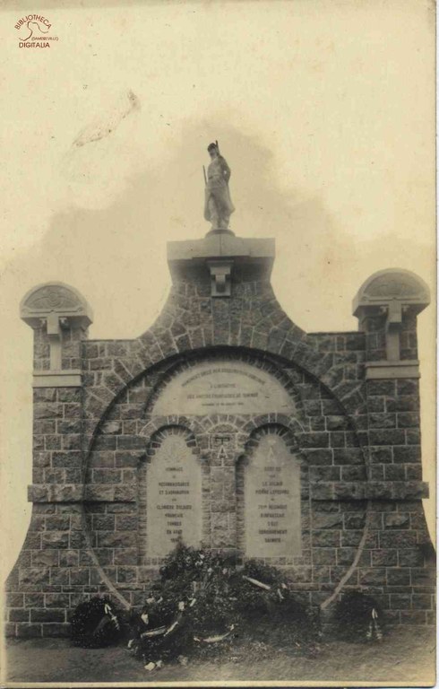 Tamines : premier monument pour le Caporal LEFEUVRE