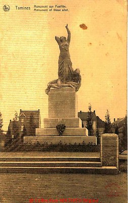 Tamines : monument aux fusillés (Place Saint Martin)