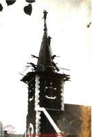 Falisolle : réfection du clocher de l'Eglise